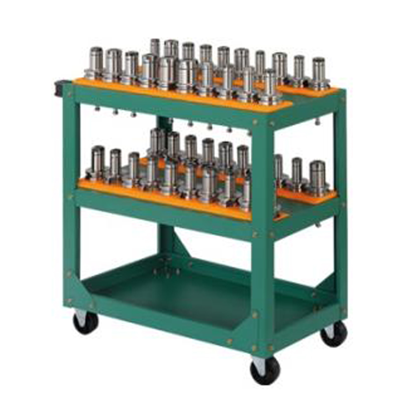 Coș de instrument verde CNC