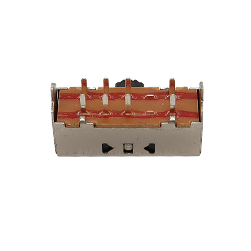 Slide Comutator SK23H01 Bipolar mic-Poziția a doua-rândul opt-Pinul orizontal-Trageți comutatorul de diapozitive 2P3T