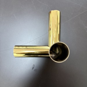 Zotye din oțel inoxidabil Electroplate Triangular trei-Ornament de suport ridicat dimensional