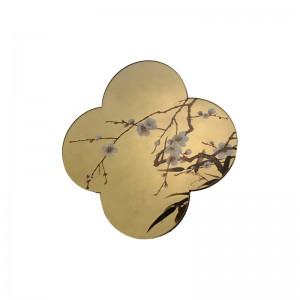 Chineză electroplată din oțel inoxidabil Zotye-Articole decorative din oțel inoxidabil modelate în stil