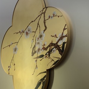 Chineză electroplată din oțel inoxidabil Zotye-Articole decorative din oțel inoxidabil modelate în stil