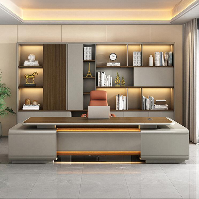 Model DBT008 Birou executiv, președinte/Birou de birou Chairman, Birou de manager mare premium cu set de scaune de birou pentru manager\Biroul lui