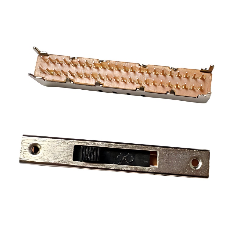 Comutator glisant SS-49D01 Vertical-Montat 9-Poziție dublă-Pol Dublu-Întrerupător de alimentare miniatural pentru jucării