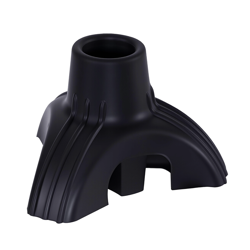 Picior din trestie de cauciuc cu trei dinte