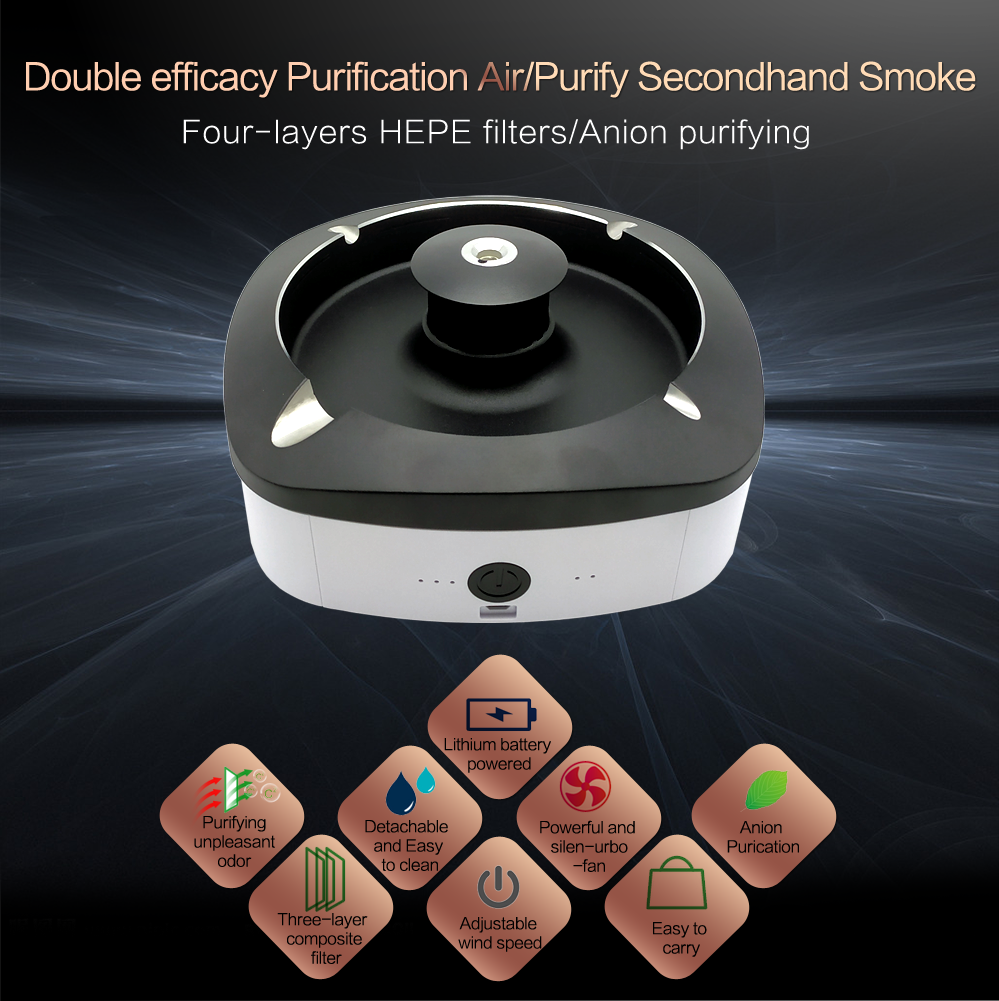 01 Electronic Smart Ashtray, air purifier, anti-second-hand smoke, anion, automatic odor removal, smokeless ashtray.png